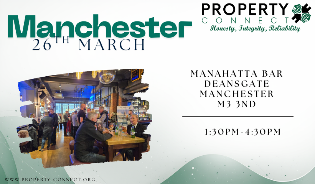 Property Connect Networking Event Manchester 26th March 2026