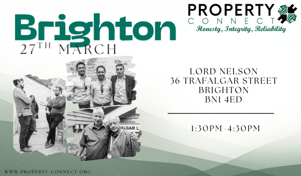 Property Connect Networking Event Brighton 27th March 2026