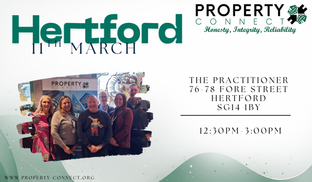 Property Connect Networking Event Hertford 11th March 2026