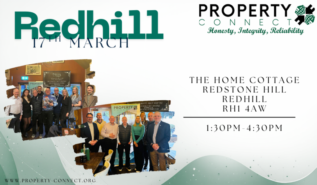 Property Connect Networking Event Redhill 17th March 2026