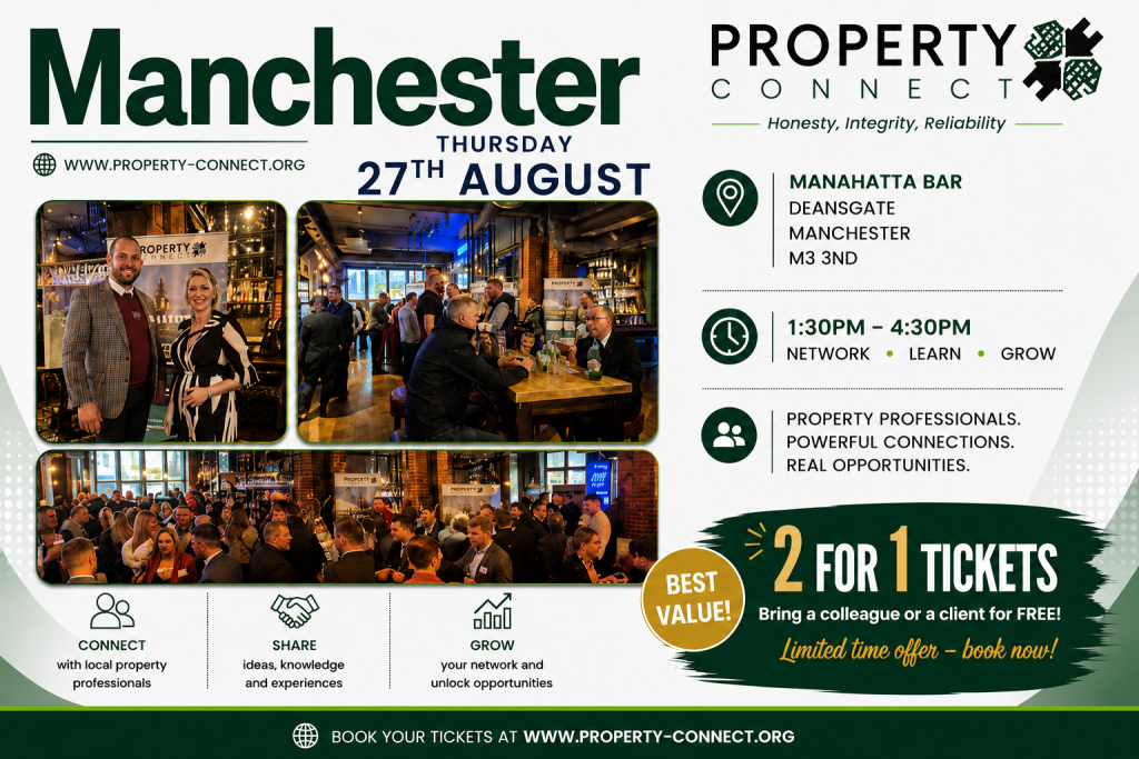Property Connect Networking Event Manchester 27th August 2026