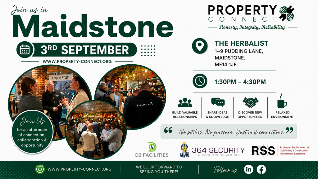 Property Connect Networking Event Maidstone 3rd September 2026