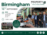 Property Connect Networking Event Birmingham 16th September 2026