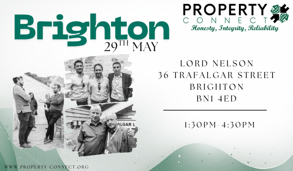 Property Connect Networking Event Brighton 29th May 2026
