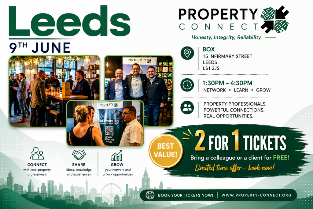 Property Connect Networking Event Leeds 9th June 2026