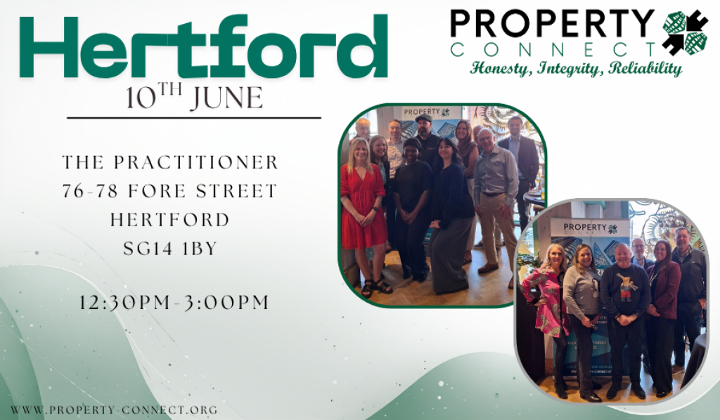 Property Connect Networking Event Hertford 10th June 2026