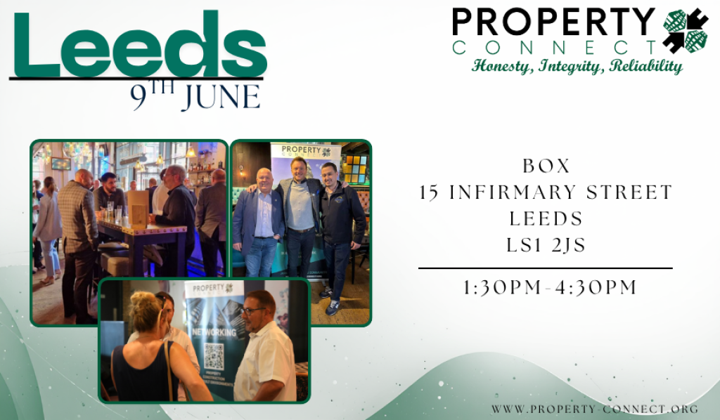 Property Connect Networking Event Leeds 9th June 2026