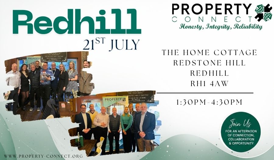 Property Connect Networking Event Redhill 21st July 2026