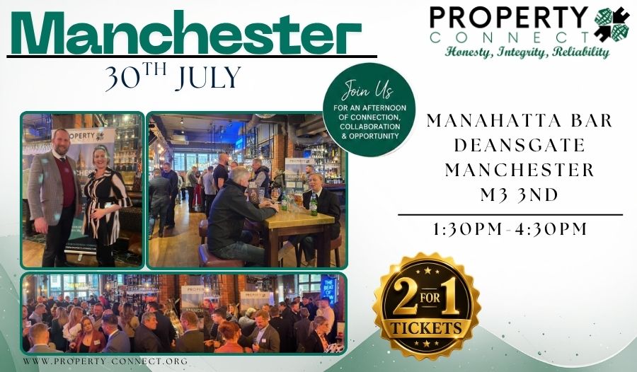 Property Connect Networking Event Manchester 30th July 2026
