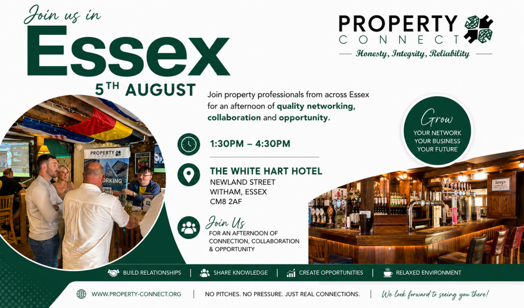 Property Connect Networking Event Essex 5th August 2026