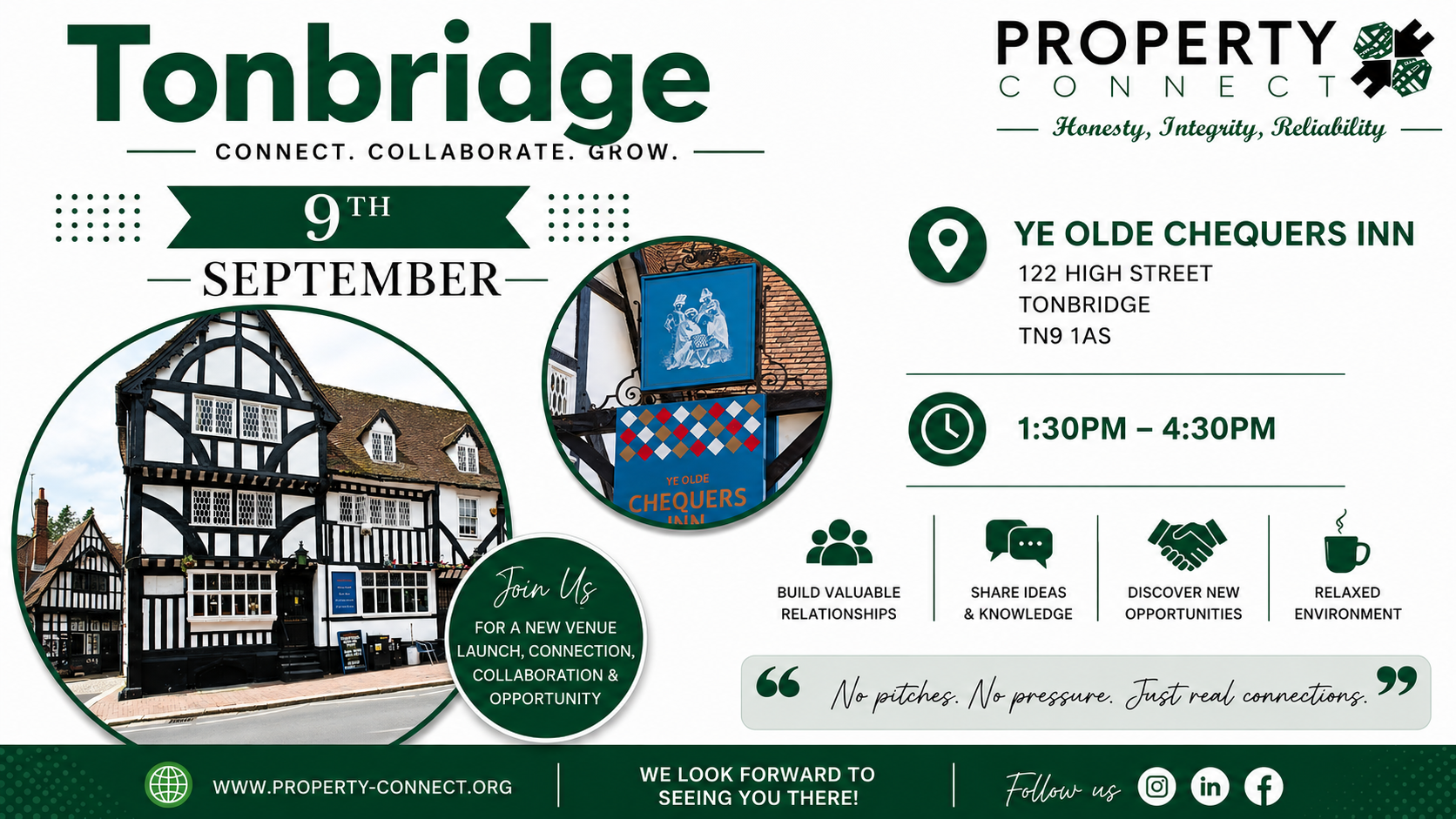 Property Connect Tonbridge Launch September 9th Networking event